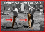 How to Fix Trail Leg Straightening in Backswing