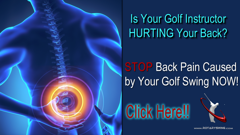 Tiger Woods Back Injury - The Cause w/ Video - Rotary Swing