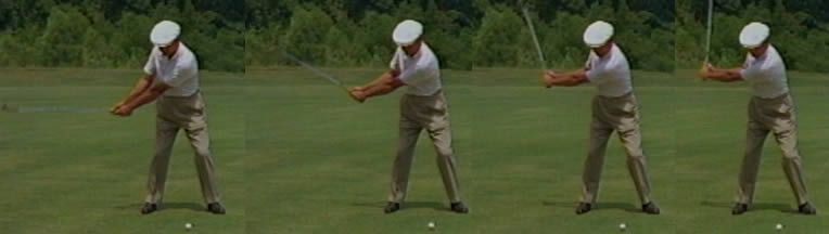 Ben Hogan S Golf Swing Face On Rotaryswing Com