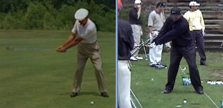 Ben Hogan S Golf Swing Face On Rotaryswing Com