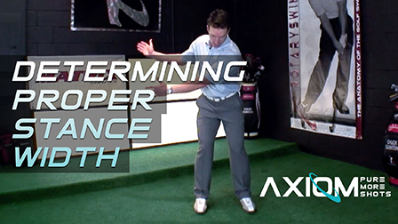 learn the correct stance for golf