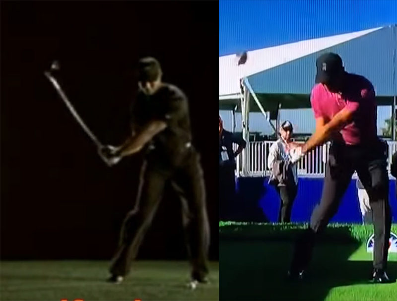 Tiger Woods Swing | How The Body Works During The Golf Downswing ...