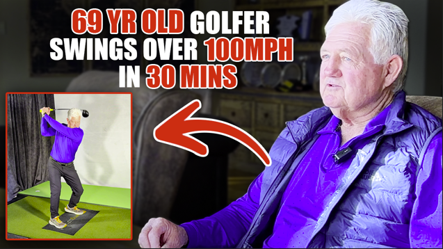 The GOAT Code - Ep 3 - 69 yr Old Increases Swing Speed 15 mph in 30 minutes!