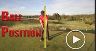 Proper Golf Ball Position
