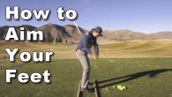 Golf Alignment of Your Feet