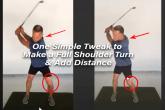 Simple Fix to Make a Full Shoulder Turn