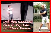 Making Your Golf Swing Feel Natural w/ Baseball Drill - Live Lesson
