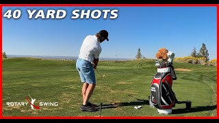 40 Yard Wedge Shots - The Magic!