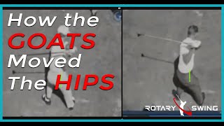 How the GOATs Moved their Hips in the Golf Swing