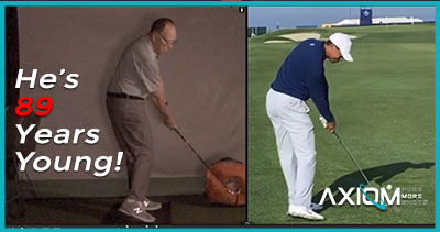 Can an 89 Year Old Swing Like Tiger Woods? Part 1