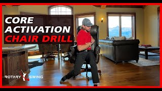 Core Activation - Chair Drill